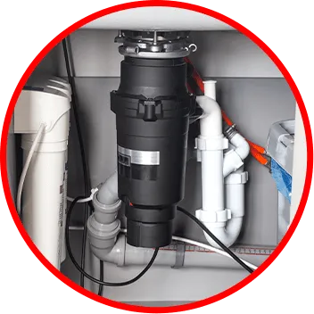 garbage disposal installation