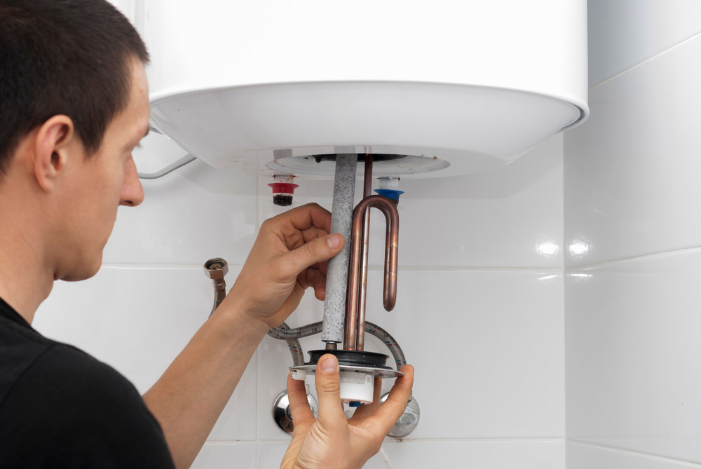 a tankless water heater