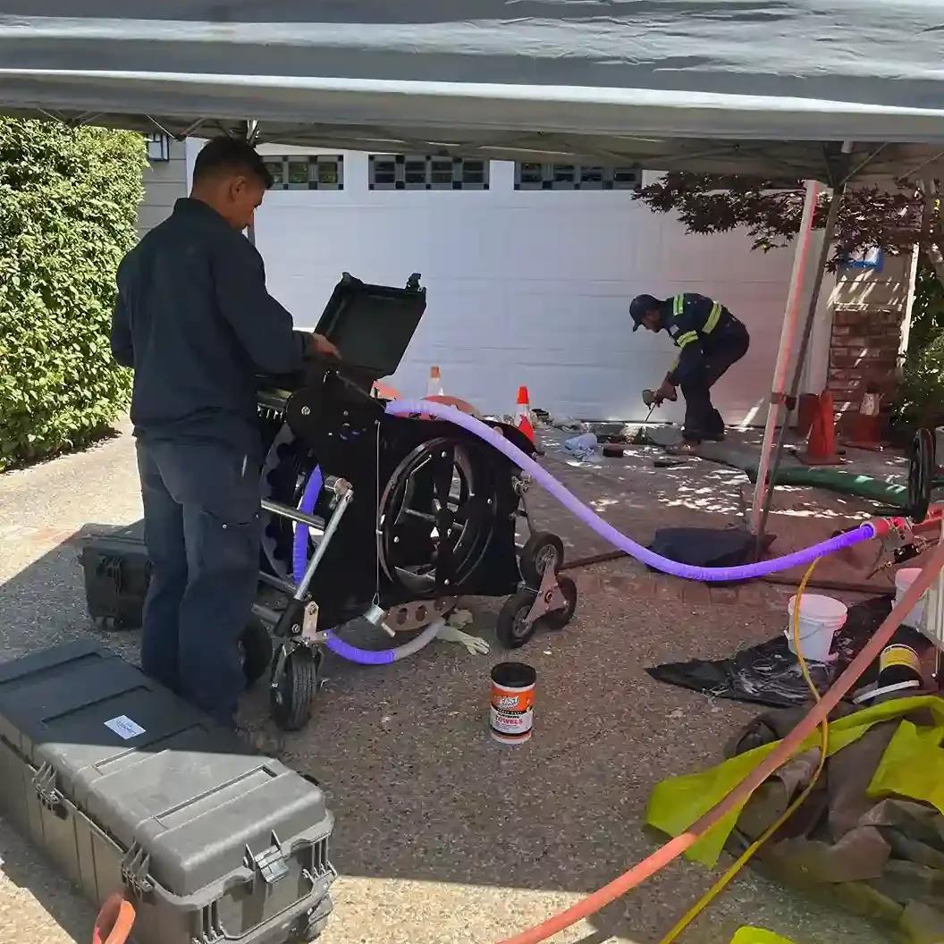 water damage pipe repair